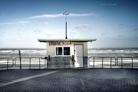 Ice cream stand, Belgium